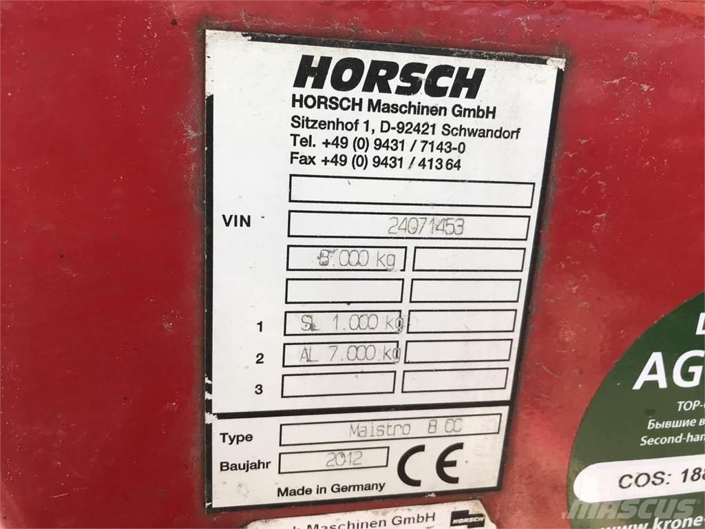 Horsch Maistro 8CC Semoir de précision