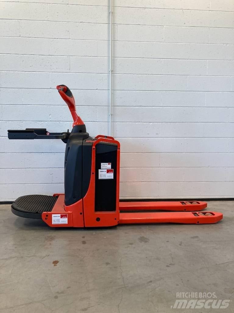 Linde T16P/1151-02 Transpalette accompagnant porté debout