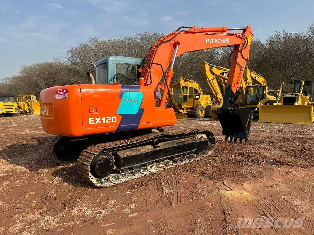 Hitachi EX 120 Pelle sur chenilles