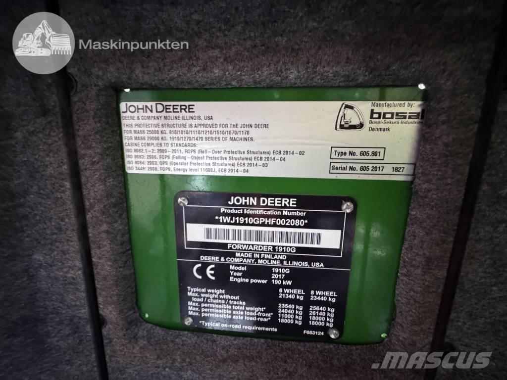 John Deere 1910 G Porteur