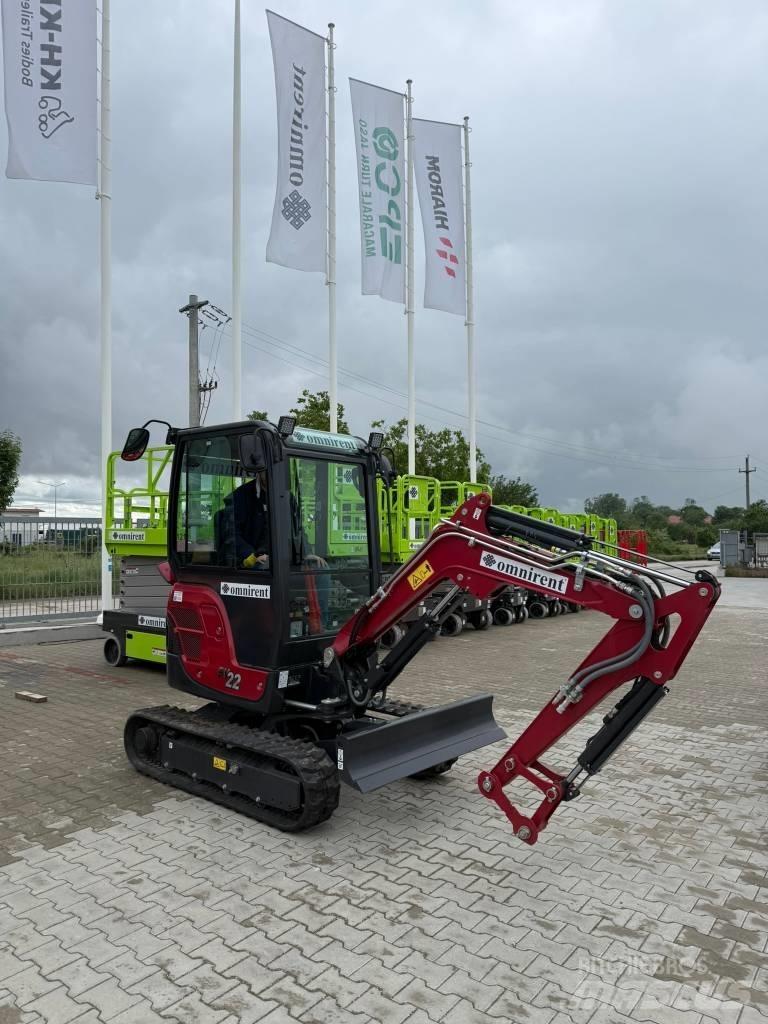Yanmar SV 22 Mini pelle < 7t