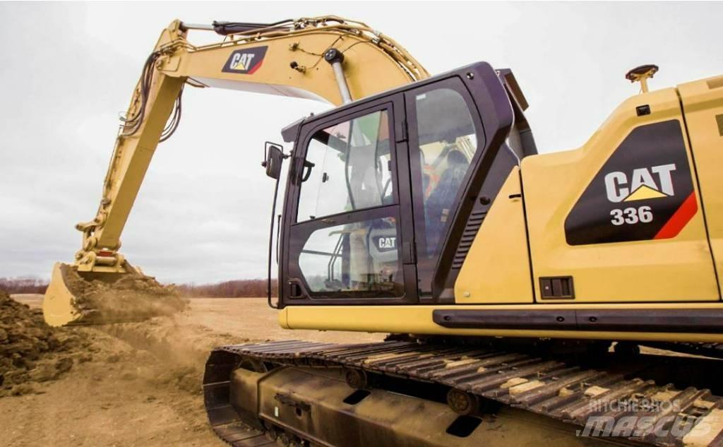 CAT 336 UTHYRES Pelle sur chenilles