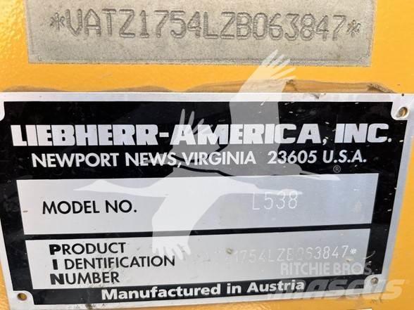 Liebherr L538 Chargeuse sur pneus
