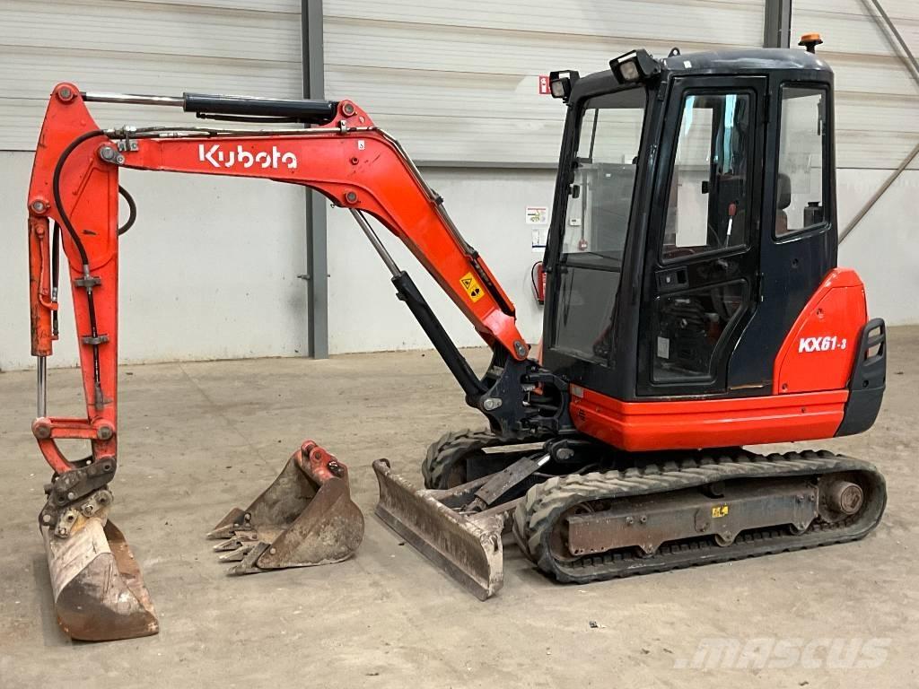 Kubota KX 61-3 Mini pelle < 7t