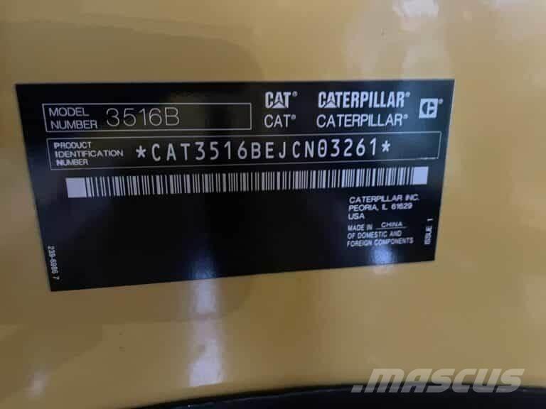CAT 3516B-HD Générateurs diesel