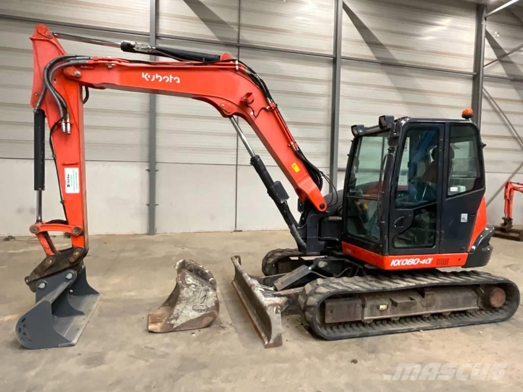 Kubota KX 080-4 A Mini pelle 7t-12t