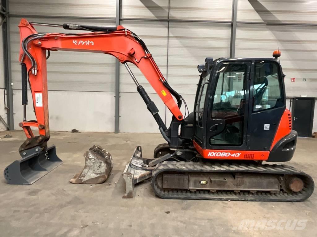 Kubota KX 080-4 A Mini pelle 7t-12t