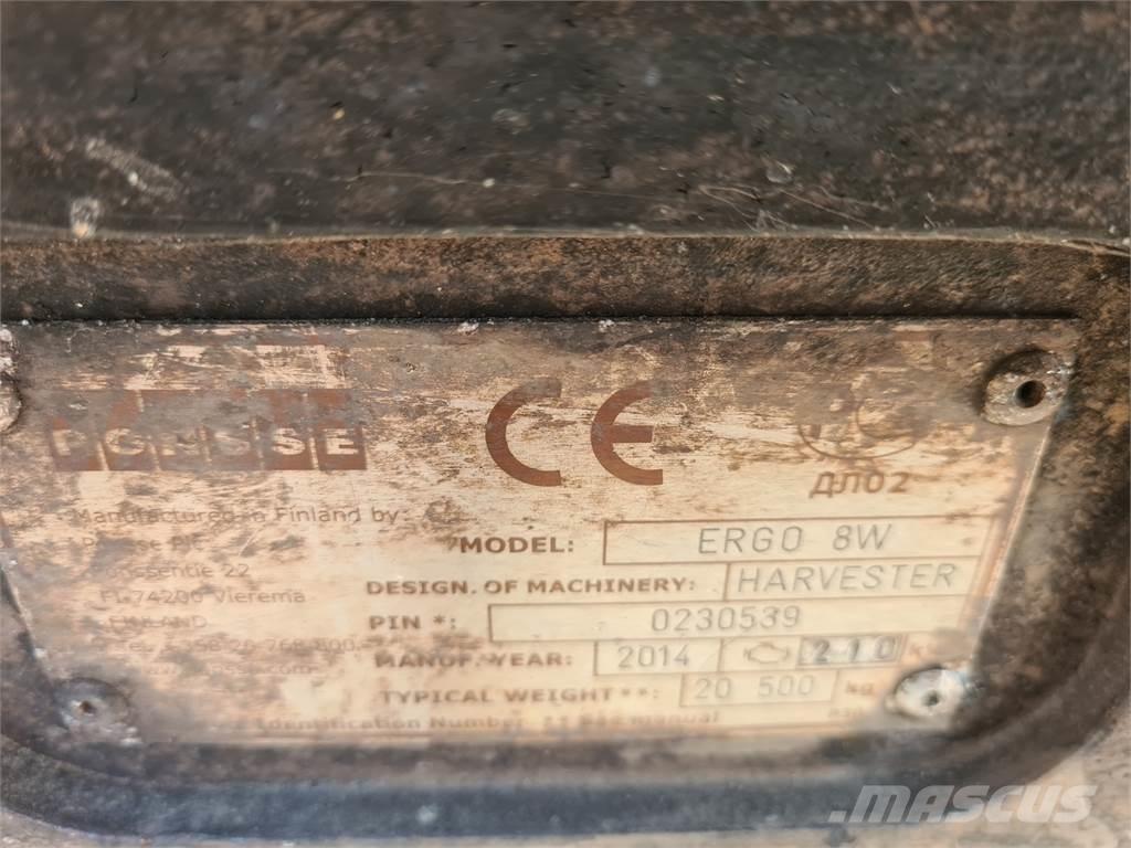 Ponsse Ergo 8wd Abatteuse