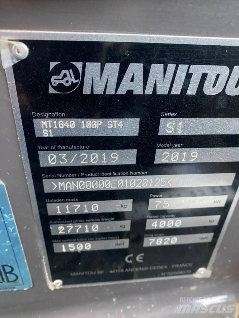 Manitou MT 1840 Chariot télescopique