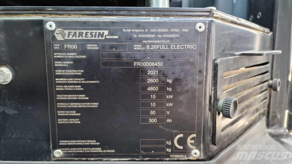 Faresin F6.26 E Chariot télescopique