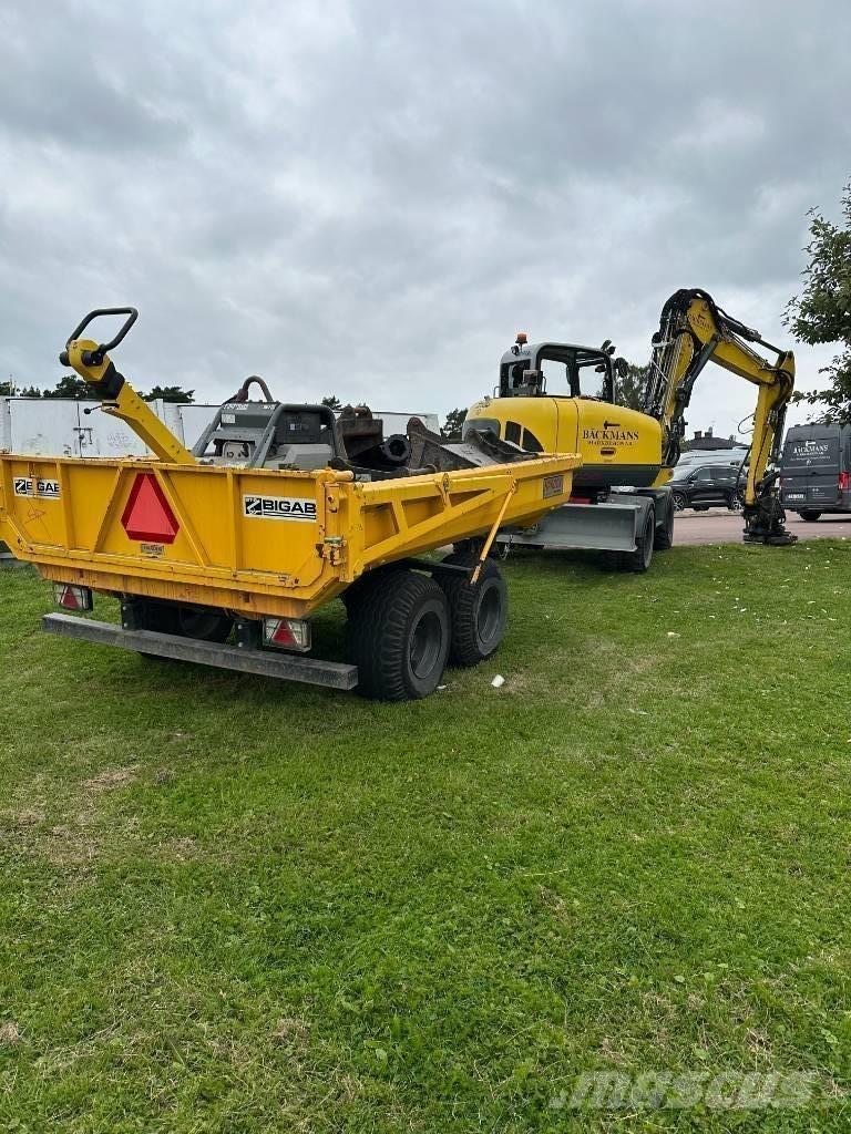 Wacker Neuson EW100 Pelle sur pneus