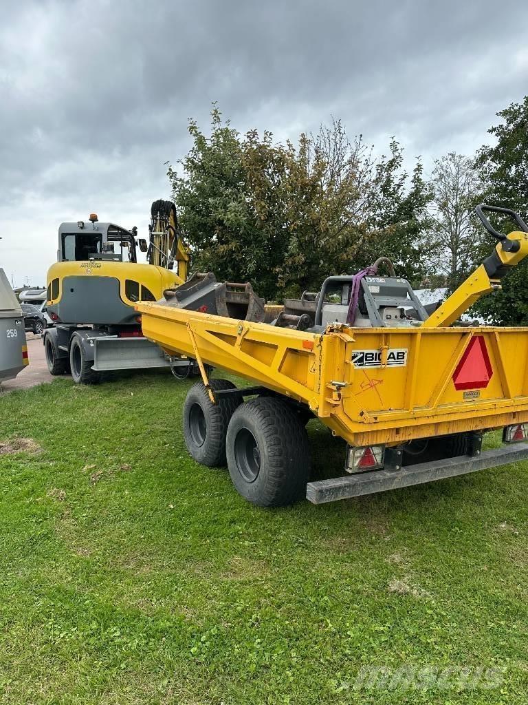 Wacker Neuson EW100 Pelle sur pneus