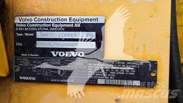 Volvo L70G Chargeuse sur pneus