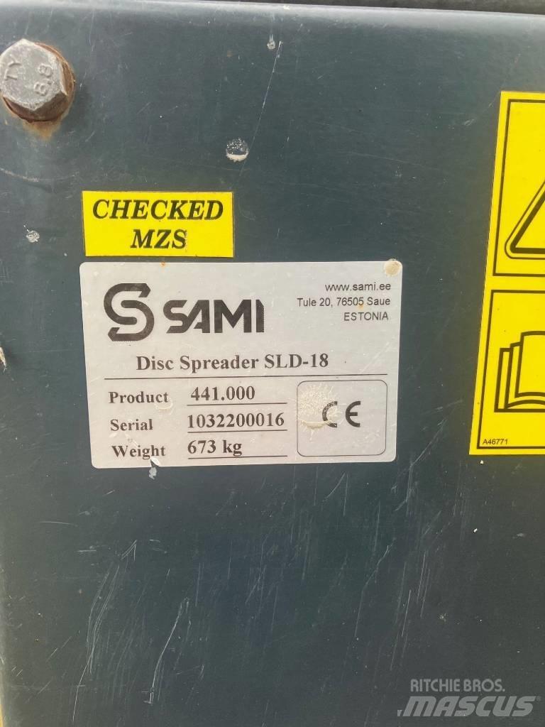 Sami SLD-18 Sableuse et saleuse