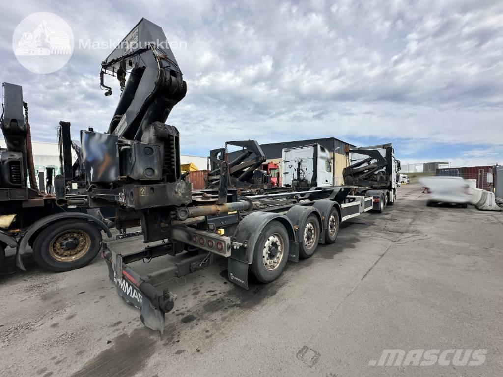 Hammar 195 D Semi remorque porte container