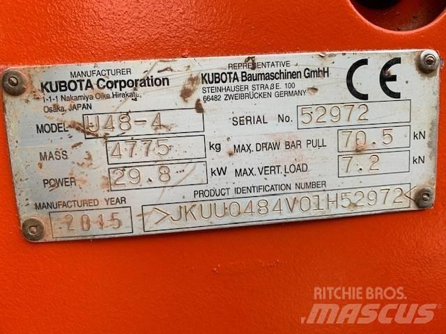 Kubota U 48-4 Mini pelle < 7t