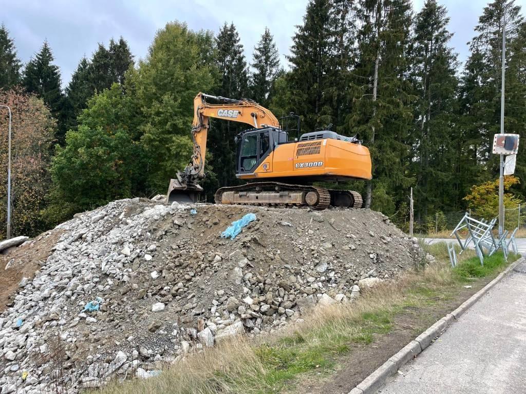 CASE CX300D Pelle sur chenilles