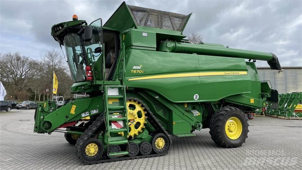 John Deere T660 Moissonneuse batteuse