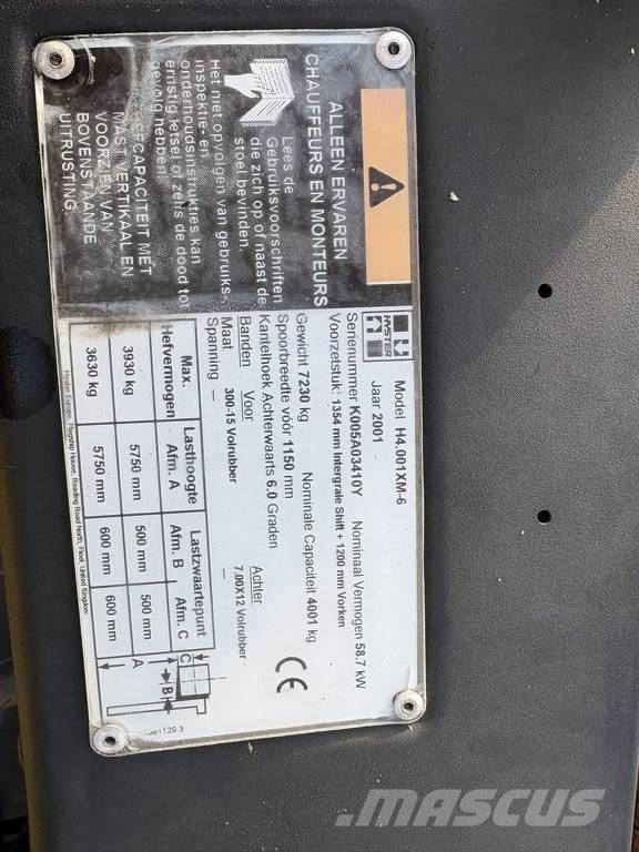Hyster 4.00 xm-6 Chariots diesel