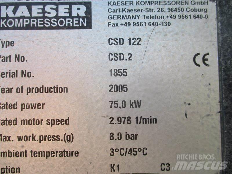 Kaeser CSD 122 Compresseur
