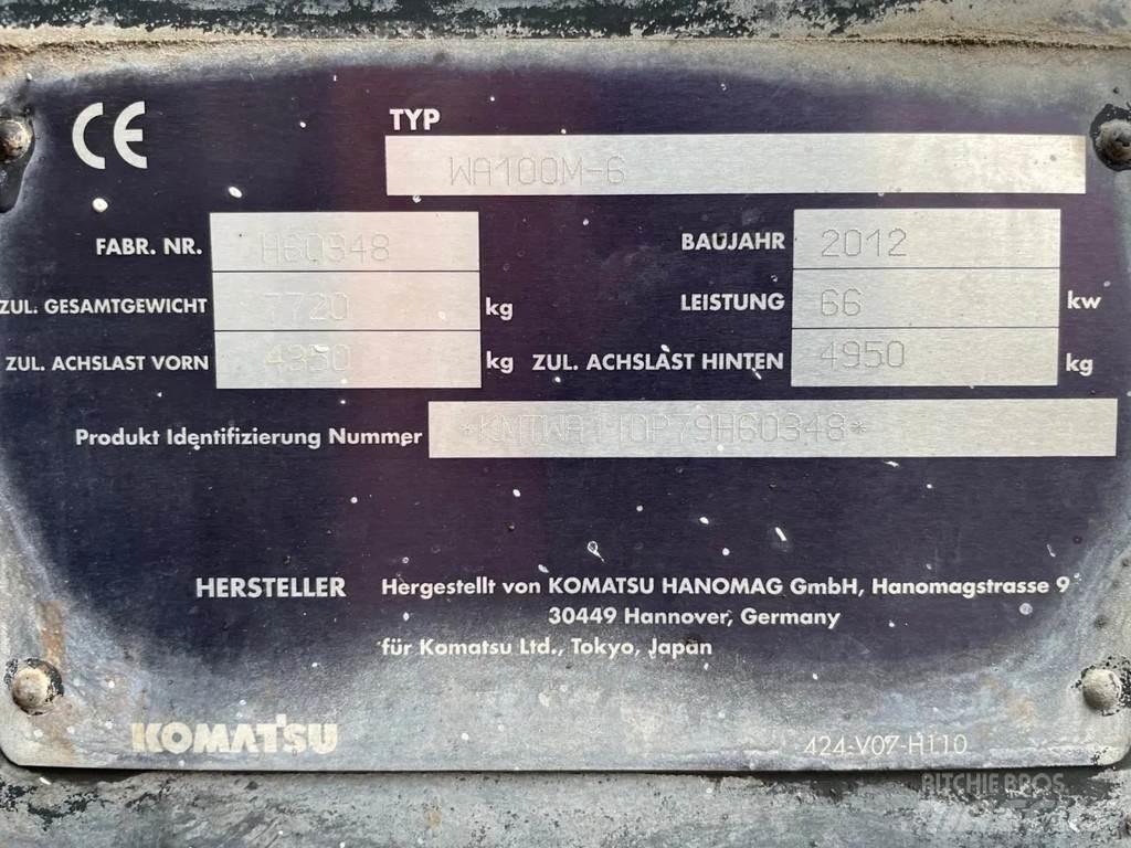 Komatsu WA100 Chargeuse sur pneus