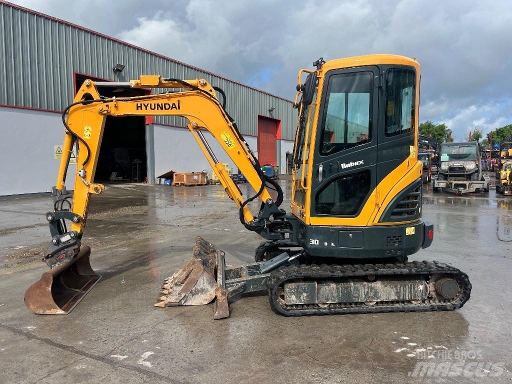 Hyundai R30 Z-9AK Mini pelle < 7t