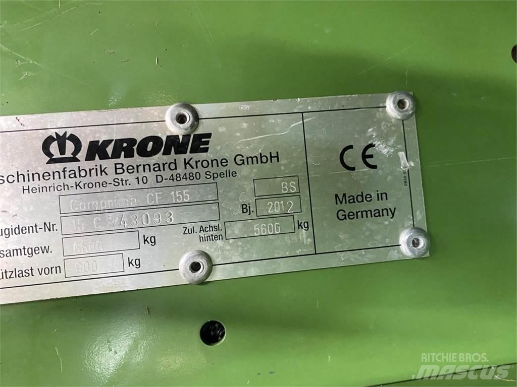 Krone CF 155 XC Presse à balle ronde