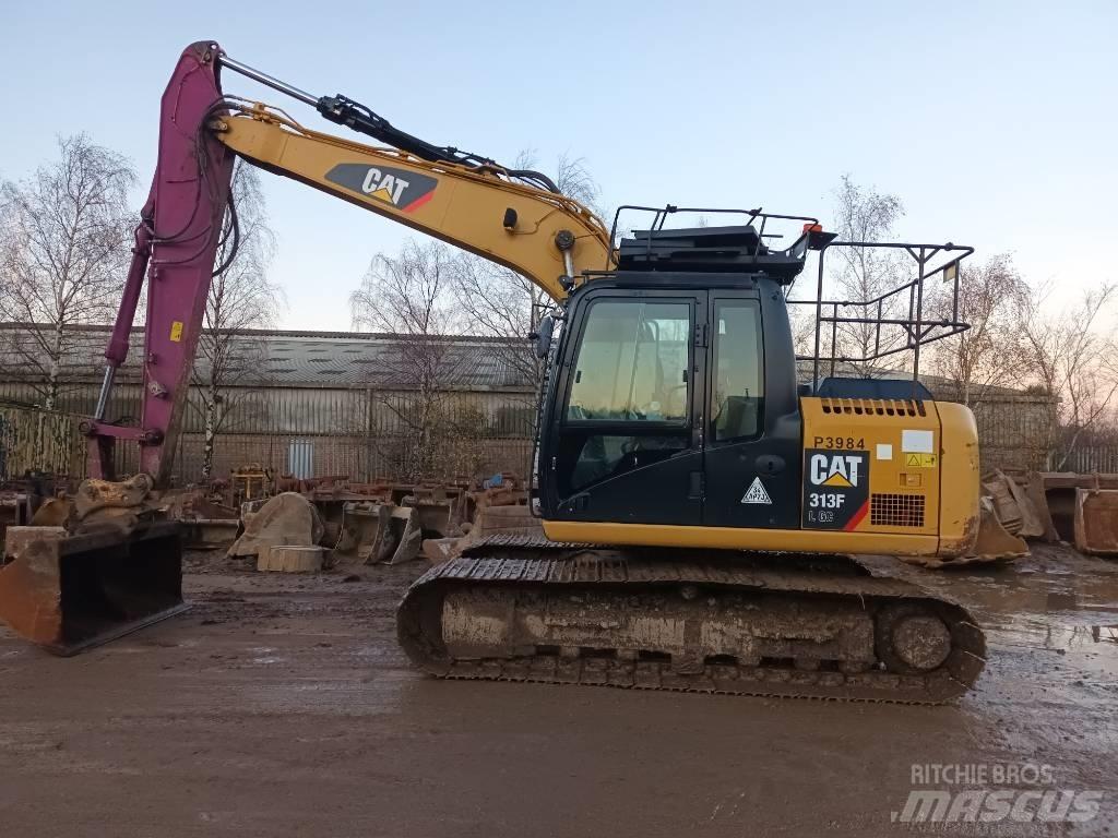 CAT 313 F LGC Pelle sur chenilles