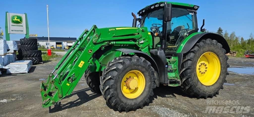John Deere 6215R Tracteur