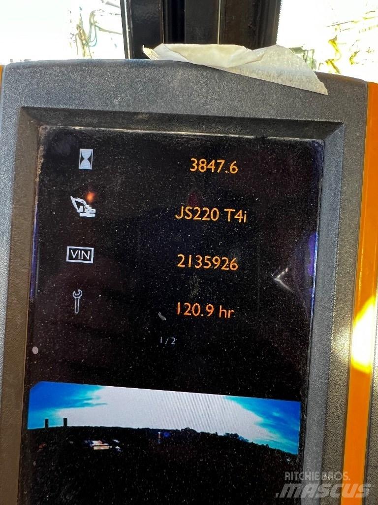 JCB JS 220 N LC Pelle sur chenilles