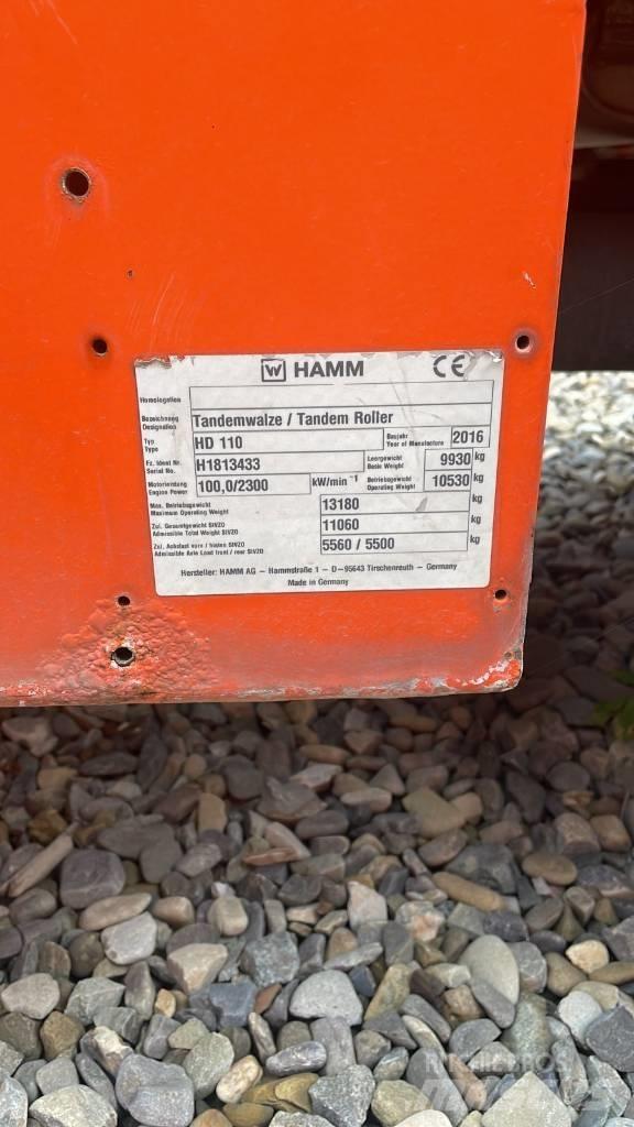 Hamm HD 110 Rouleaux tandem