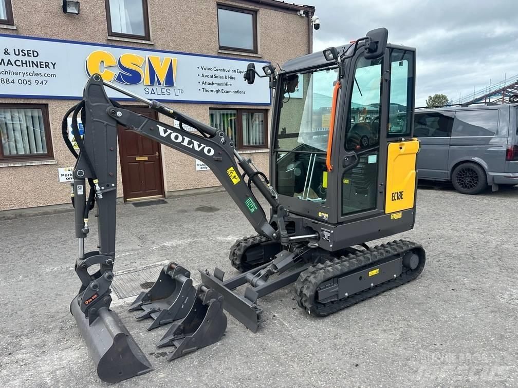 Volvo EC 18 E Mini pelle < 7t