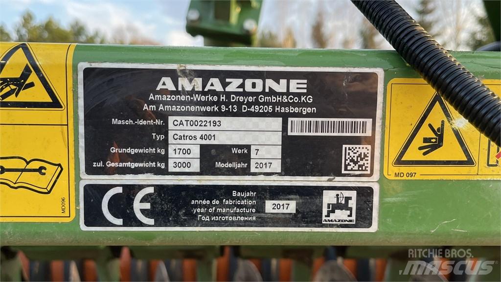 Amazone Catros 4001 Crover crop