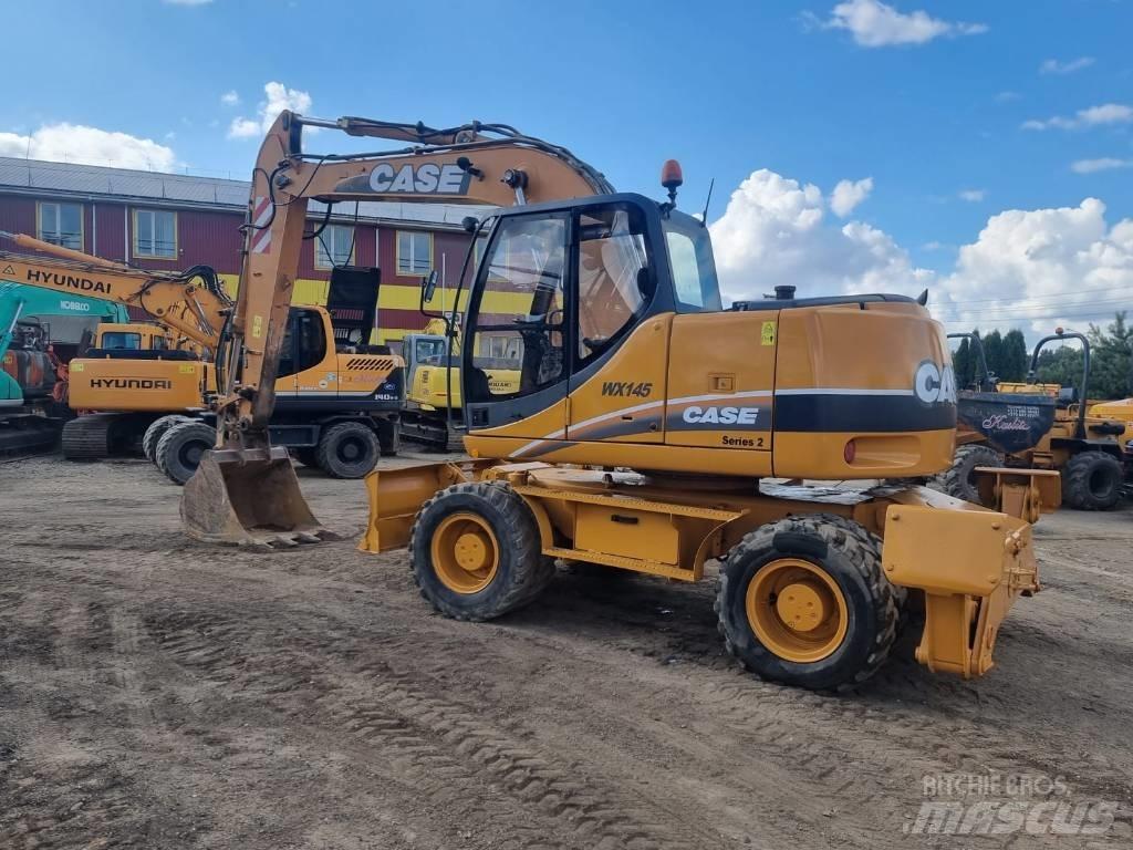 CASE WX 145 Pelle sur pneus