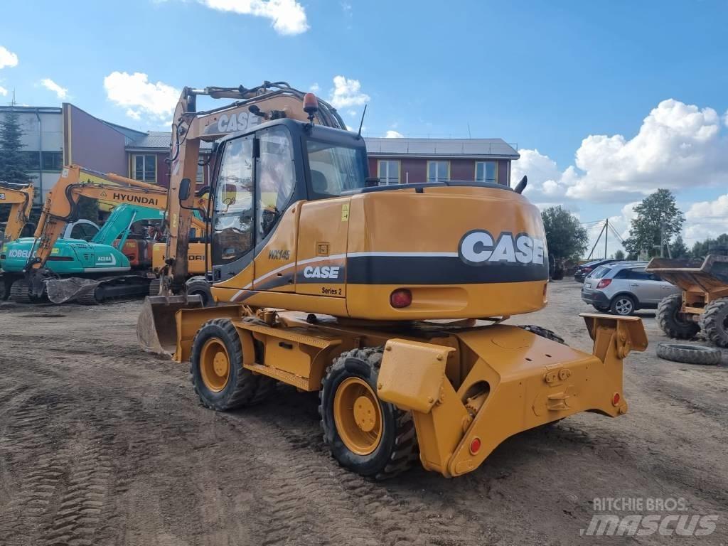 CASE WX 145 Pelle sur pneus