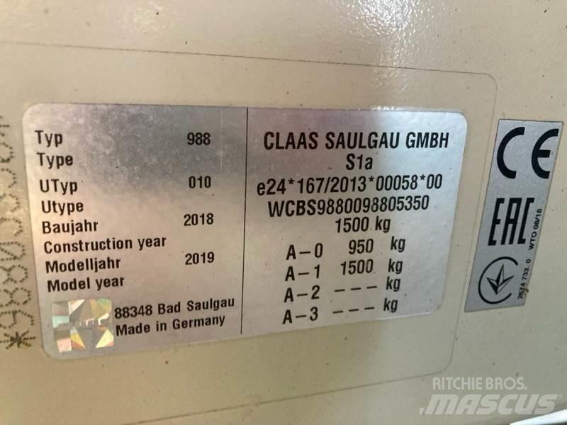 CLAAS Liner 2900 Faucheuse andaineuse automotrice