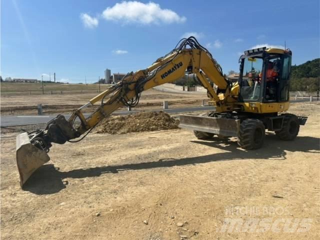 Komatsu PW98 MR-10 Pelle sur pneus