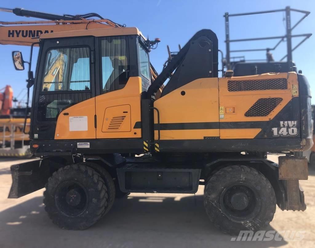 Hyundai HW140 Pelle sur pneus