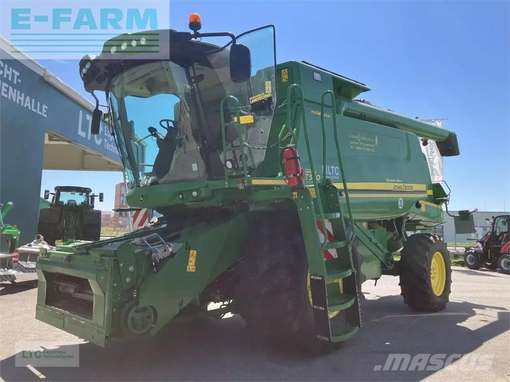 John Deere t550 hm Moissonneuse batteuse