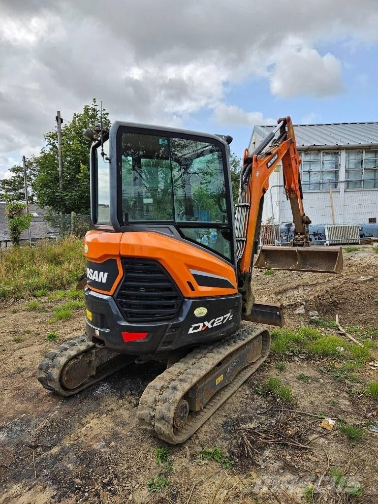 Doosan DX 27 Z Mini pelle < 7t