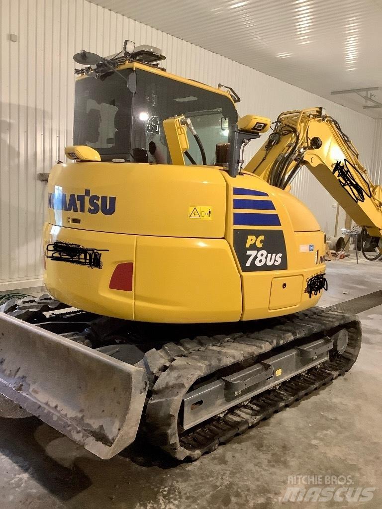 Komatsu Pc 78 us- 10 Mini pelle 7t-12t