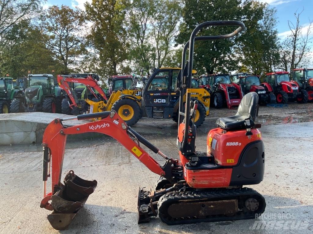 Kubota K 008-3 Mini pelle < 7t