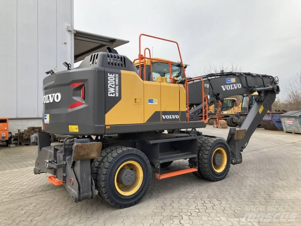 Volvo EW 200 E MH Pelle sur pneus