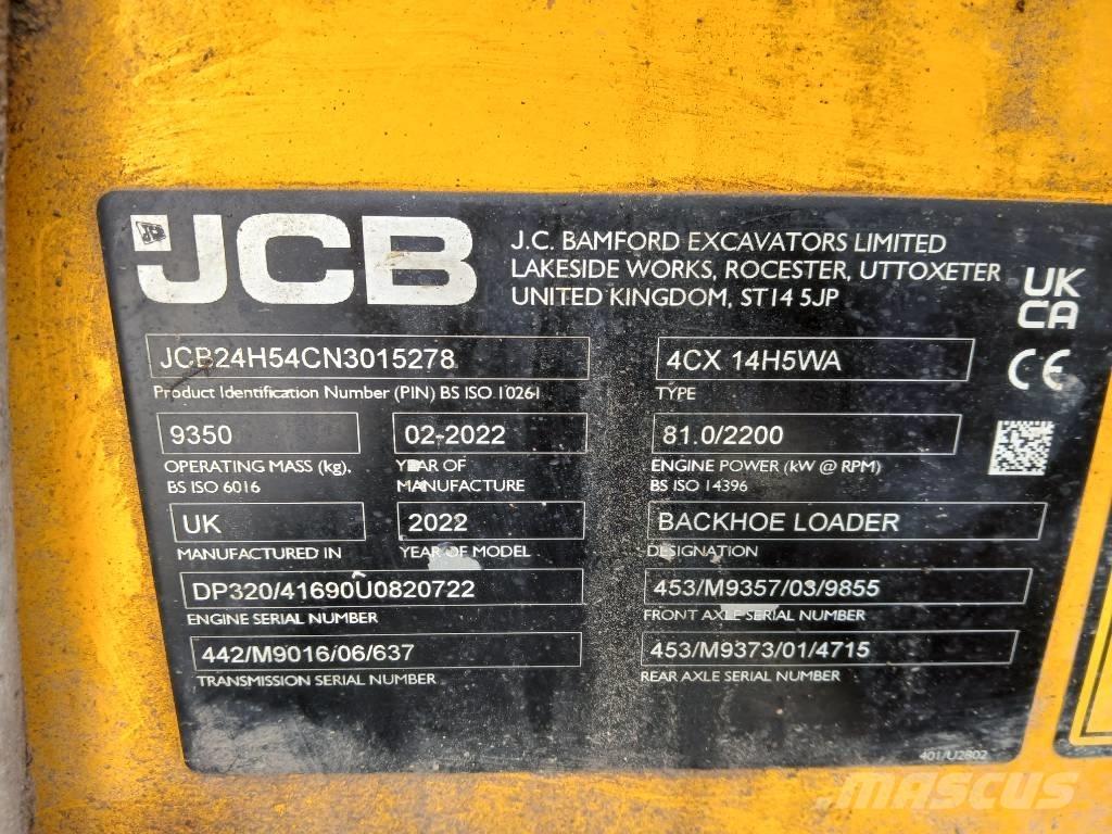 JCB 4 CX Pro AEC Tractopelle