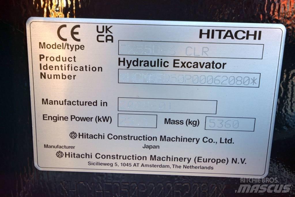 Hitachi ZX 55 U-6 Mini pelle < 7t