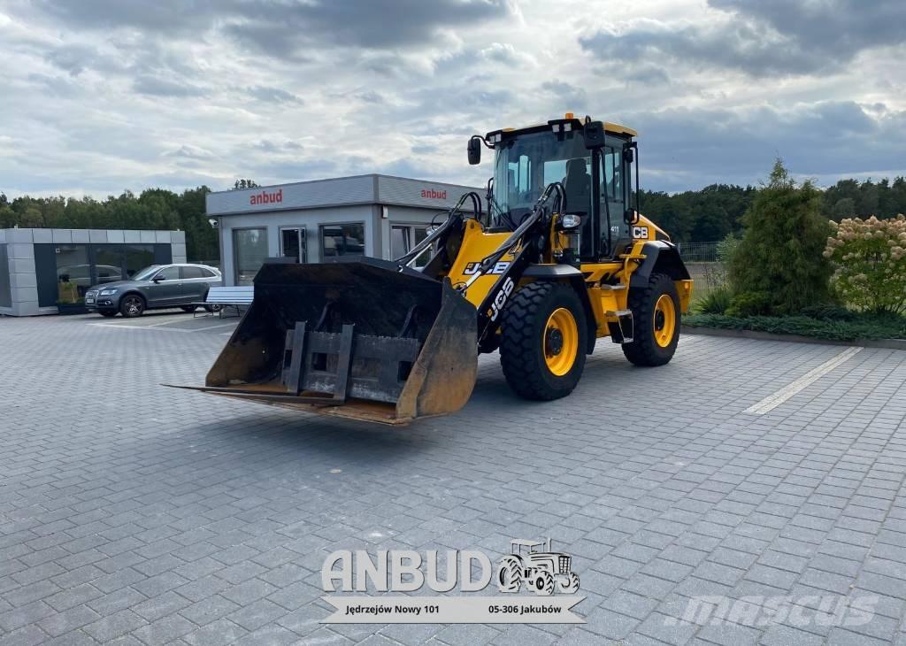JCB 411 HT Chargeuse sur pneus