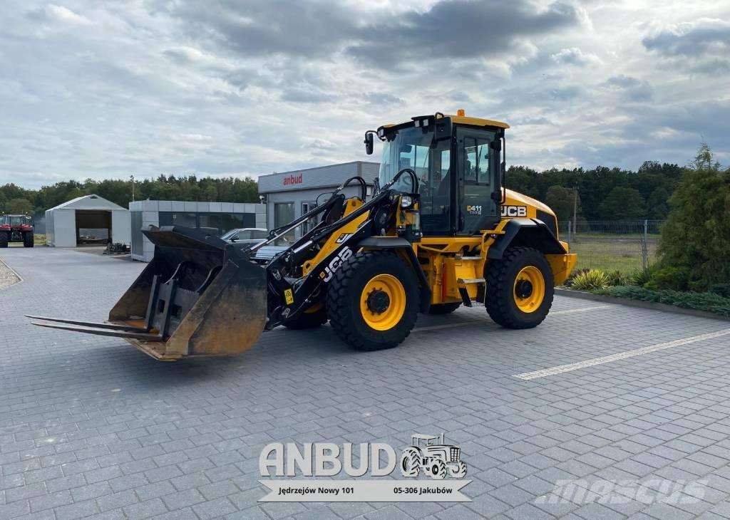 JCB 411 HT Chargeuse sur pneus