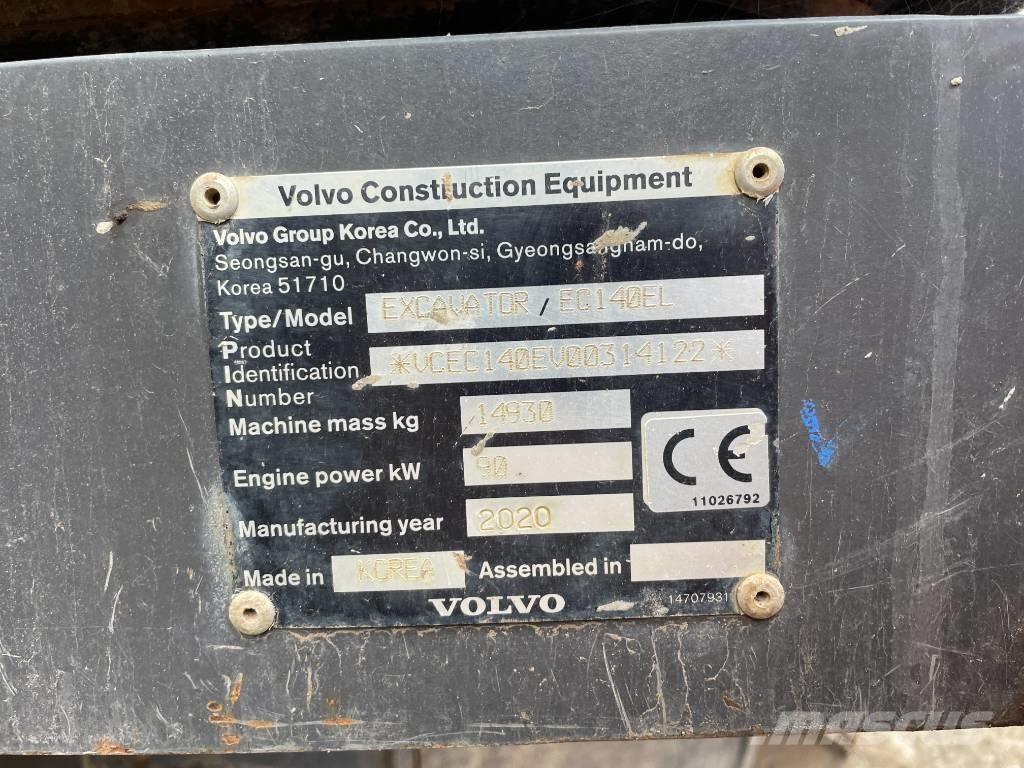 Volvo EC 140 EL Pelle sur chenilles