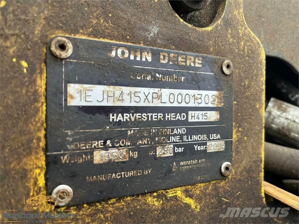 John Deere H415 Tête d'abattage / ébranchage
