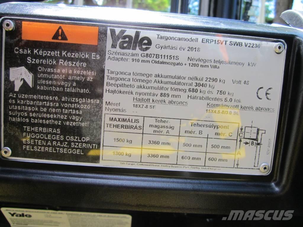 Yale ERP15VT Chariots élévateurs électriques